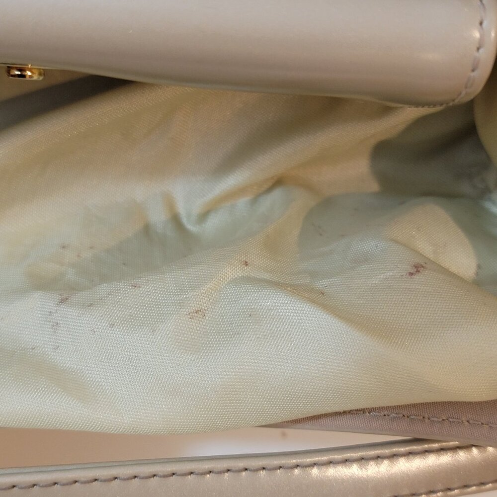 Nine West Beige Shoulder Bag with Gold Hardware - Picture 6 of 12